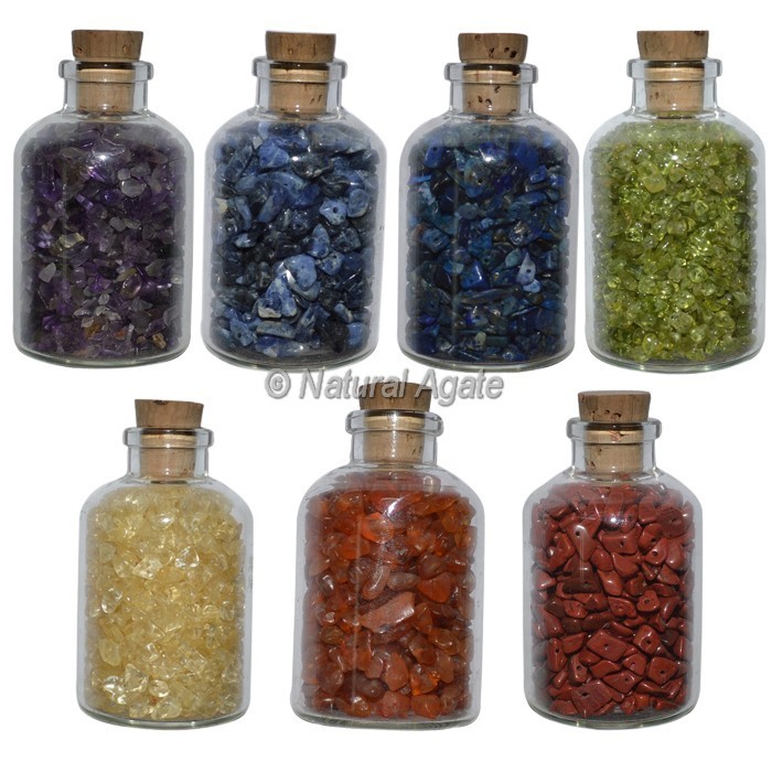 7 chakra Stone Set (Small Chips)