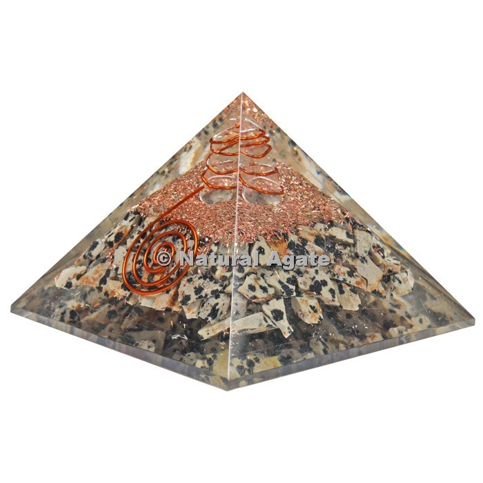 Dalmation Orgone Pyramid