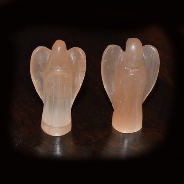 Orange Selenite Angel