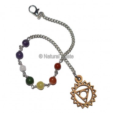 Throat Seven Chakra Pendulum Chain