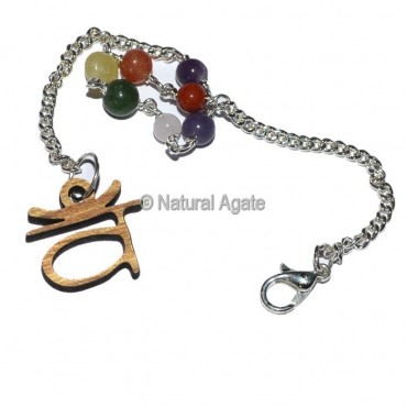 Sanskrit Abdomen Chakra Pendulum Chain