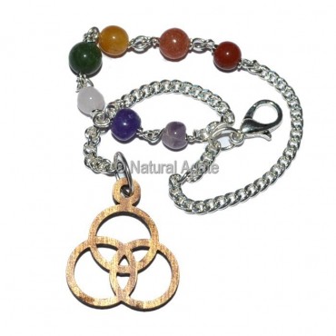 Round Celtic Chakra Chain