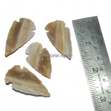 Banded Agate Arrowhead