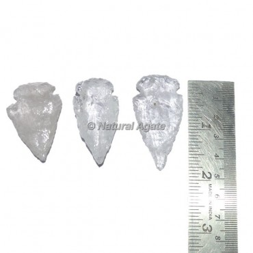 Crystal Quartz Arrowhead 1 Inch to 1.50 Inch