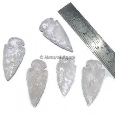 Crystal Quartz Arrowhead  2 Inch to 2.50 Inch