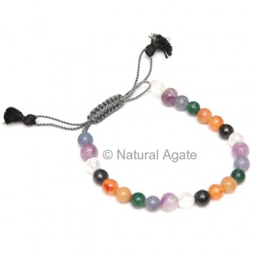 Chakra Drawstring Bracelets