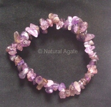 Amethyst Chips Bracelet