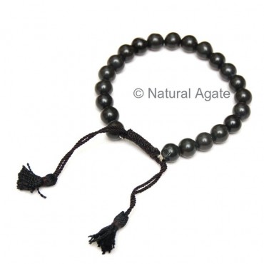 Black Agate Stone Bracelet
