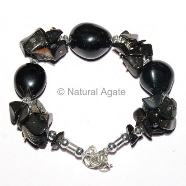 Black Onyx Gemstone Bracelets