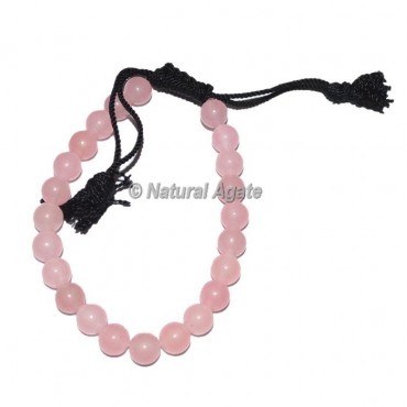 Rose Quartz Draw Crystal Bracelets