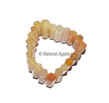 Golden Quartz Pencil Bracelets