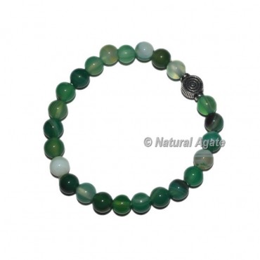 Agate Green Banded Onyx With Choko Reiki