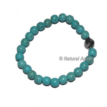 Turquoise Gemstone Bracelets with Choko Reiki