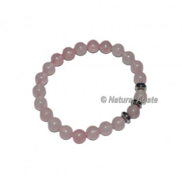 Rose Quartz Gemstone Bracelets