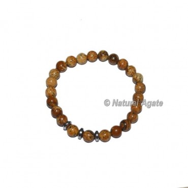 Picture Jasper Gemstone Bracelets