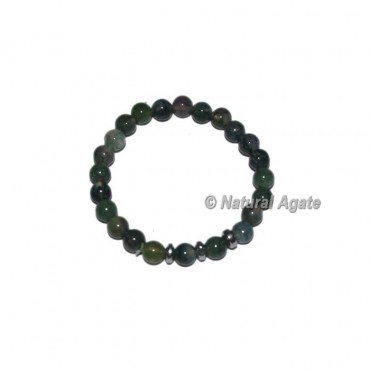 Moss Agate Gemstone Bracelets