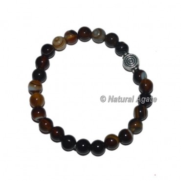 Black Onyx Gemstone Bracelets with Choko reiki