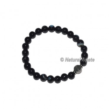 Black Onyx Choko Reiki  Bracelets