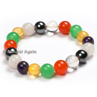 Chakra Healing Round Bracelets