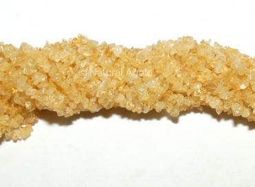 Citrine Chips Beads String