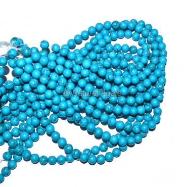 Turquoise Stone Beads String