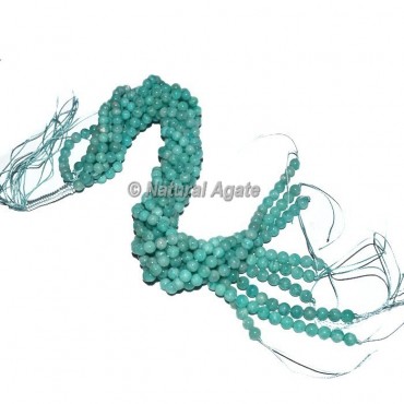 Amazonite Gemstone Round Beads