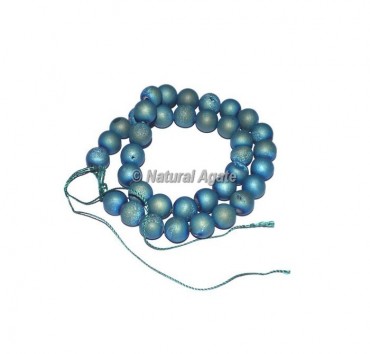 Multi Color Druzy Agate Beads