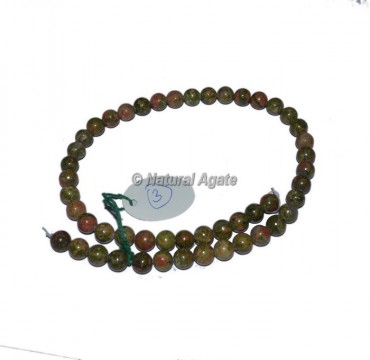 Unakite Round Beads