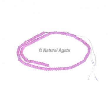 Pink Quartz Gemstone Beads