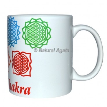 Flower OF Life  Printed Chakra Cup