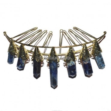 Lapis Lazuli 7 Pencil Golden Crown
