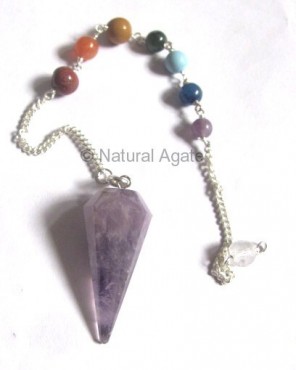 Amethyst Chakra Pendulums