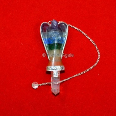 Chakra Bonded Angel Pendulums