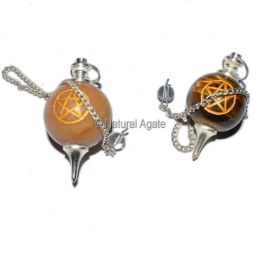 Pentagram Dowsing Pendulums