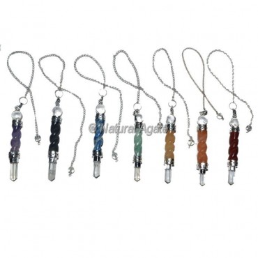 Twisted 3pcs Wands Pendulums