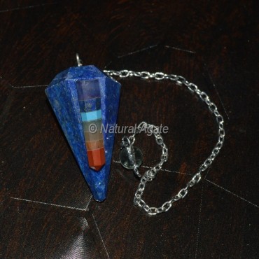 Lapis Lazuli Pendulums with Chakra Bullet