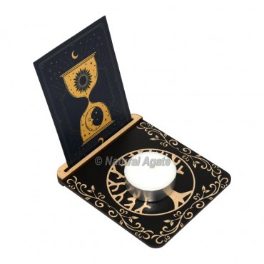 Tarot Card Holder With Tree of Life Symbol