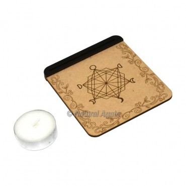 MDF Moon Phase Tarot Card Holder