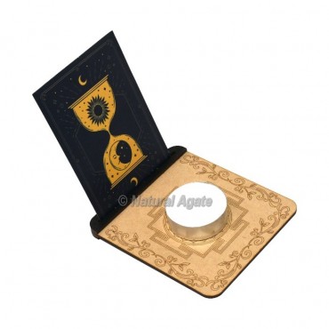 Engraved Printed Yantra Tarot Card Holder