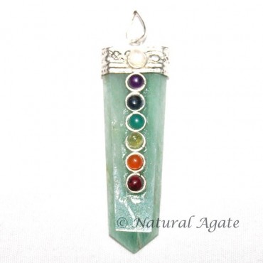 Green Aventurine Chakra Pendant