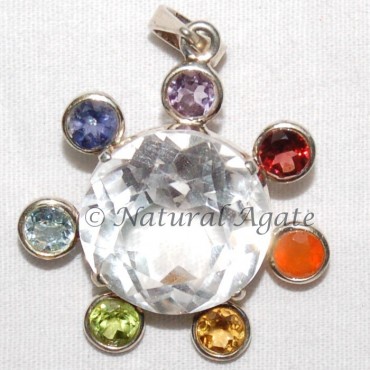 Crystals Chakra Pendants