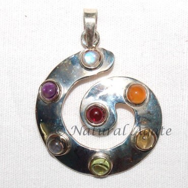 Chakra Pendants With Garnet