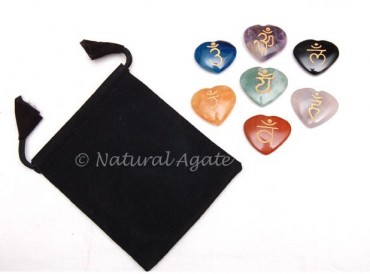 Chakra Sanskrit Hearts Sets