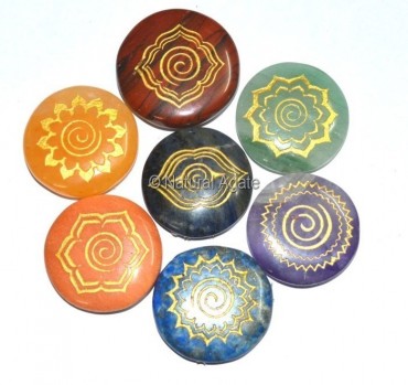 Chakra Engraved Energy Set