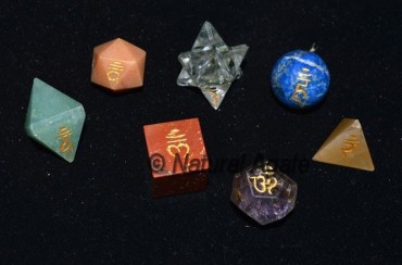 Chakra Sanskrit Geometry Set