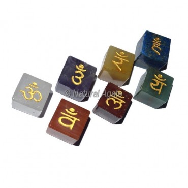 Chakra Sanskrit Cube Set