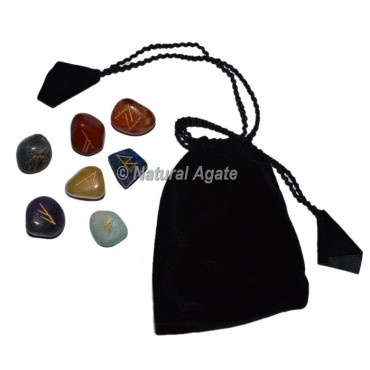 Chakra Rune Tumble Set