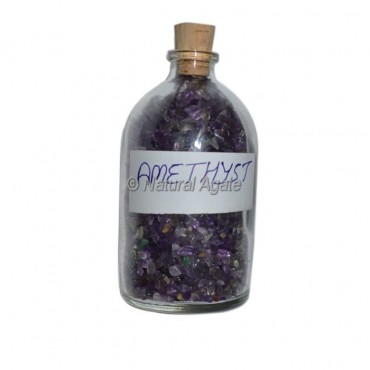 Amethyst Meditation Big Bottle Chips