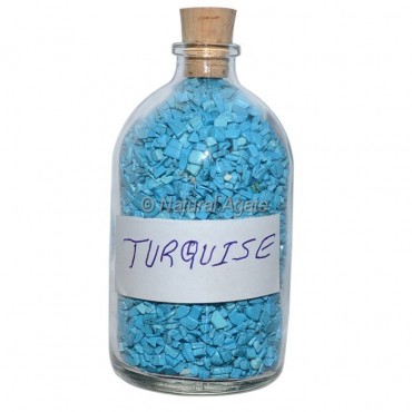 Turquoise Meditation Big Bottle Chips