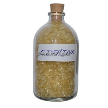 Citrine Meditation Big Bottle Chips